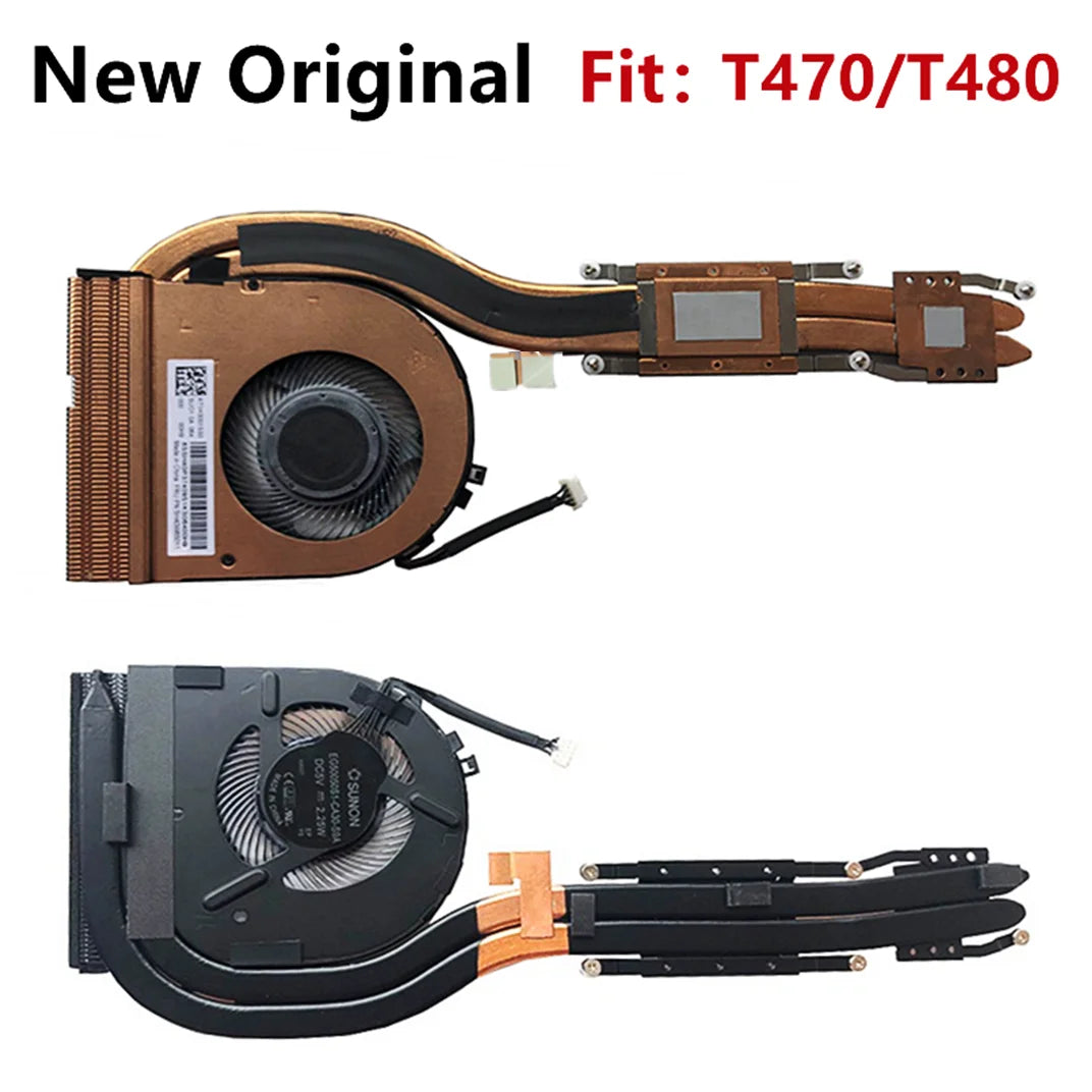 New Original For Lenovo Laptop ThinkPad T480 T470 CPU Cooling Fan Heatsink SWG Radiator Cooler FRU PN:01YR201 Lenovo laptop repair parts