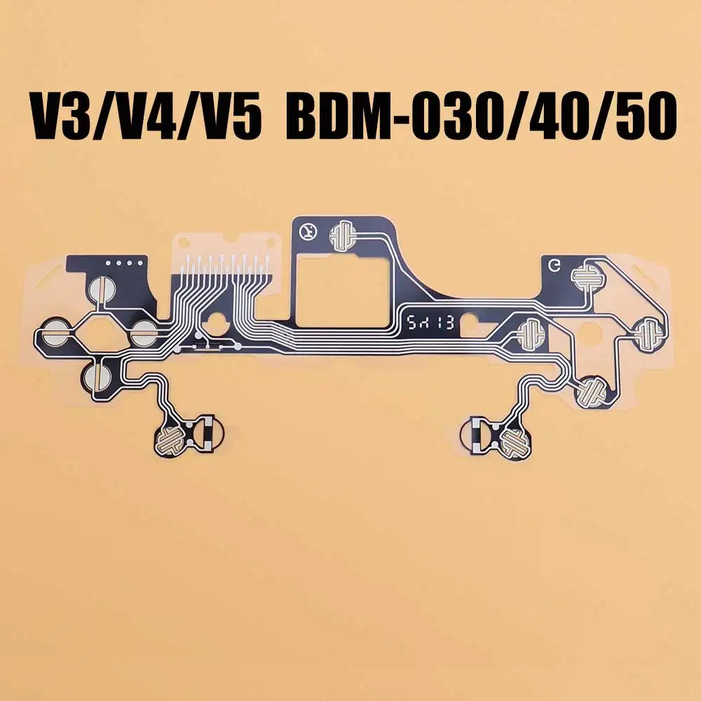 10-50PCS Original Conductive Film Button Flex Cable For PS5 Edge Gamepad BDM 010 020 030 040 050 Ribbon Circuit Board Repair Game console repair parts