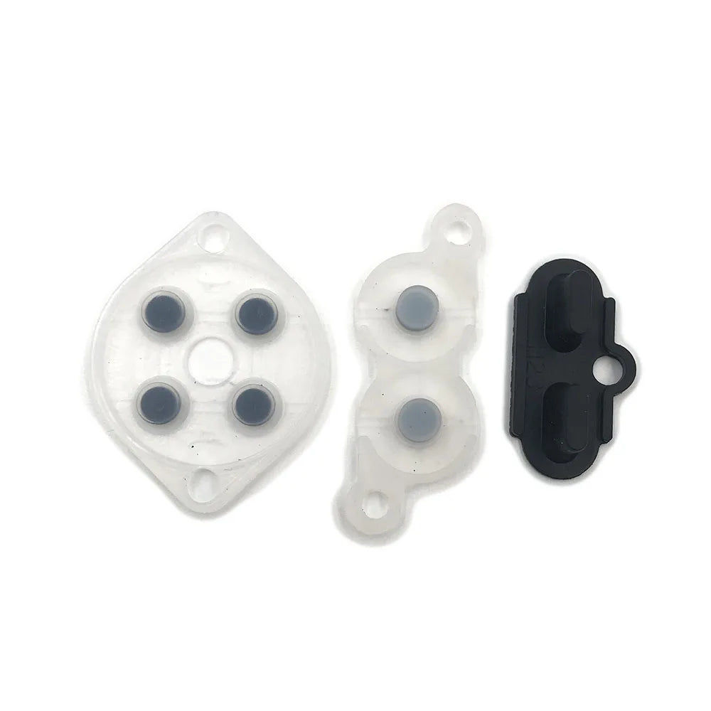 1set-10set Rubber Replacement Parts For NES FC PC Controller Joy Pad Silicon Conduct Rubber Button Game console repair parts