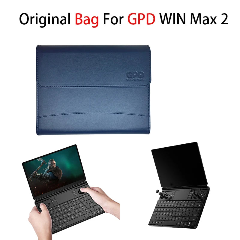 New GPD WIN Max 2 Handheld Gaming Laptop Mini PC Blue Protective Case GPD 10.1 inch 6800U 7840U 8840U Accessories Game console repair parts