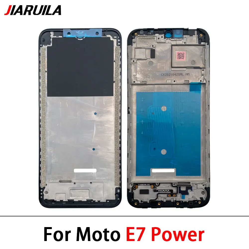 Front Housing LCD Display Bezel Middle Frame For Motorola Moto E13 E20 E22 E32 E32s E40 E6 E6s E7 Play Plus Power Motorola phone repair parts