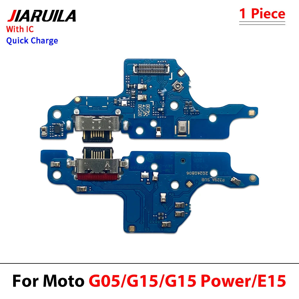 USB Charger Charging Board Port Connector Flex Cable For Moto G04 G14 G24 G54 G64 G84 G34 G45 G05 G15 G75 G85 G06 G56 G86 Power Motorola phone repair parts