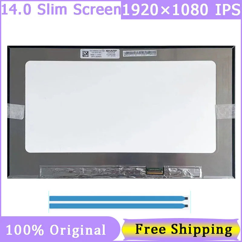 14.0" Slim 30 Pin Laptop Screen LQ140M1JW62 1920*1080 FHD IPS Display Matrix Panel 60Hz