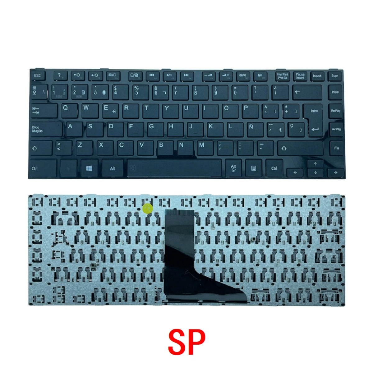 New US Spanish Laptop Keyboard For Toshiba C40-A C40D-A C45-A C45D-A C45T-A Notebook PC Replacement