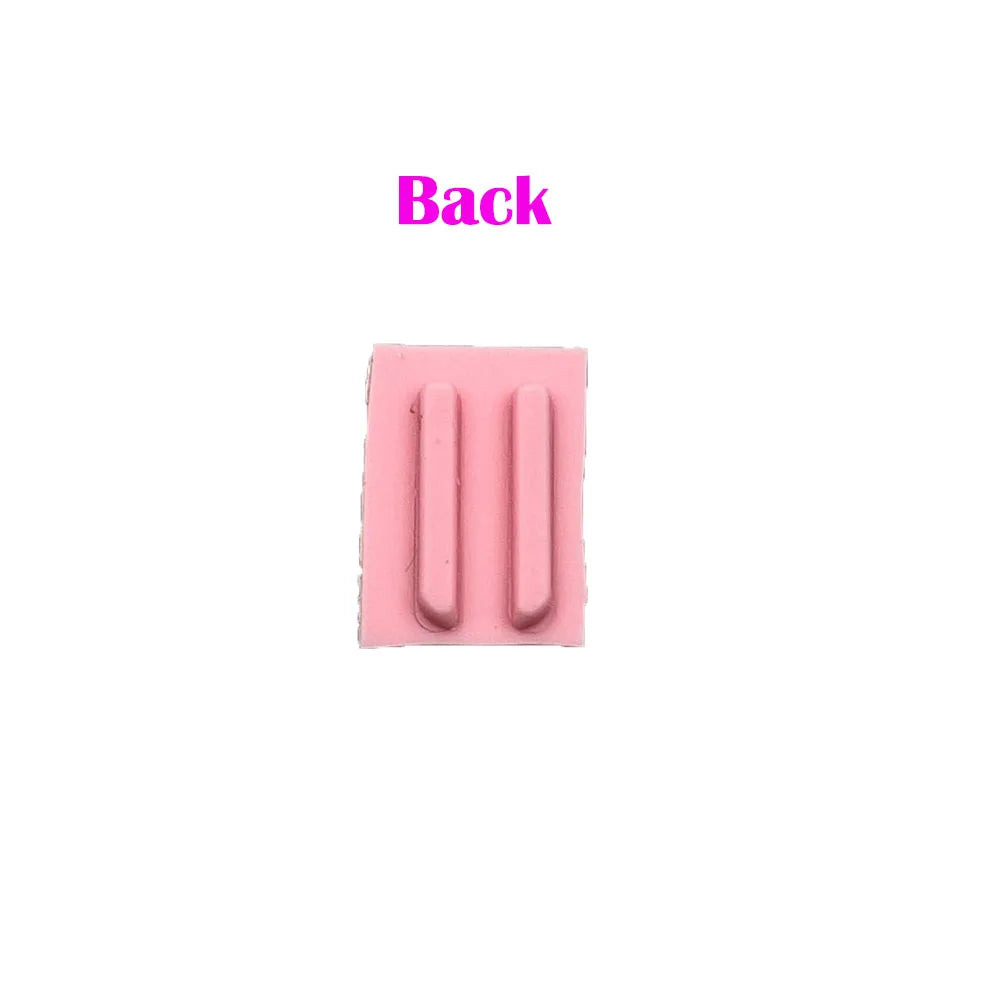 1set-10sets  Replacement For 3DS Console Upper Top LCD Screen Front Rubber Feet Cover Lower Button Back Cover Rubber Game console repair parts