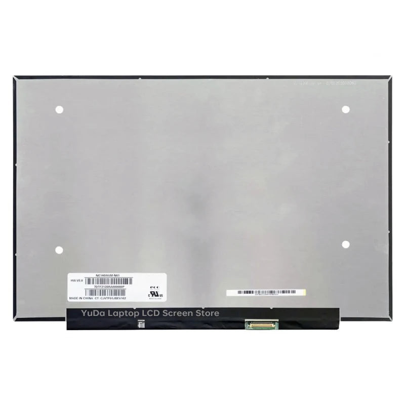 14" LCD Screen NE140WUM-N51 NE140WUM-N61 NE140WUM-N68 Display Matrix Panel Replacement 1920x1200 100% sRGB eDP 30 Pins No-Touch Laptop screen replacement