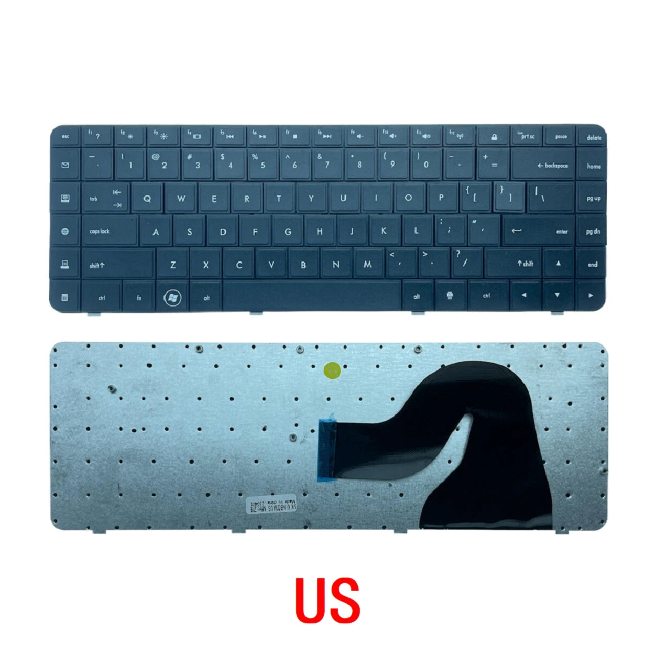 New US Russian Spanish Arab Brazil Laptop Keyboard For HP Compaq Presario CQ56 G56 CQ62 G62 Notebook PC Replacement HP laptop repair parts