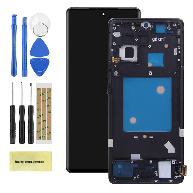 6.78" AMOLED For VIVO X90 LCD Touch Screen For VIVO X90S X90 Pro LCD Display Touch Screen Digitizer Replacement Parts Tested Vivo phone repair parts