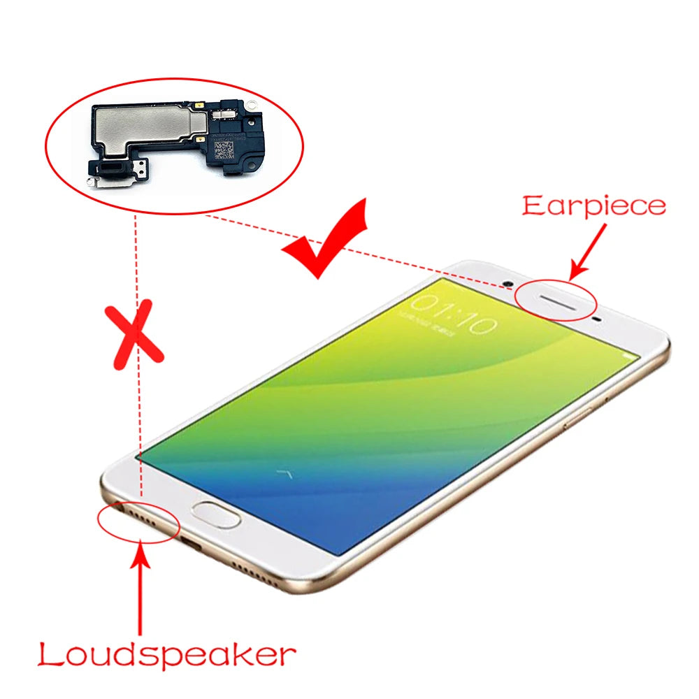 New Ear Speaker Earpiece For iPhone 11 12 13 14 15 Pro Max Plus Mini Sound Flex Cable Replacement Repair Parts iPhone phone repair parts
