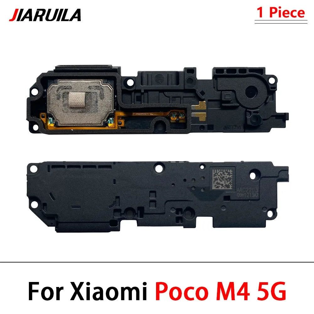 New Loudspeaker bottom Loud Speaker Sound Buzzer Ringer Flex Cable For Xiaomi Poco F2 F3 F4 X3 X4 X5 M3 M4 M5 Pro 4G 5G GT  Xiaomi  Xiao mi phone repair parts