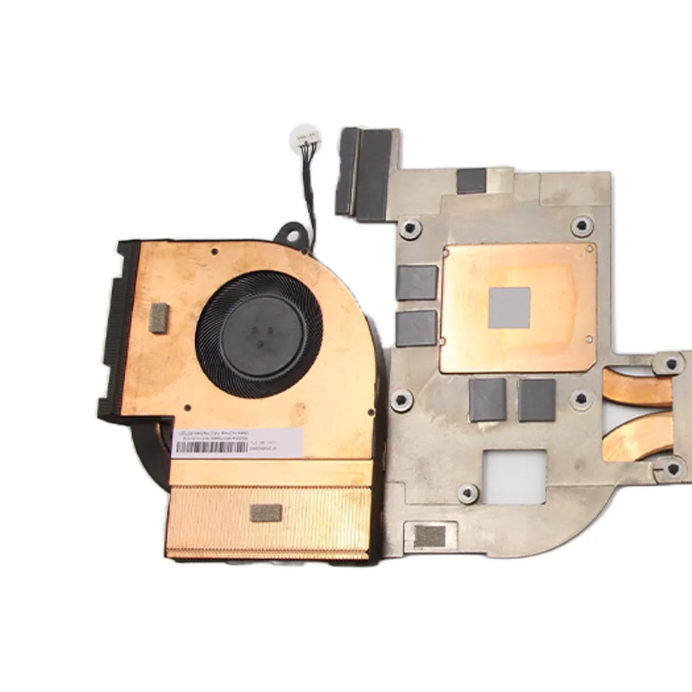 Original For Lenovo ThinkPad P15 Gen 2 Laptop Fan Heatsink N20P CPU Cooler Cooling FRU:5H41B77203 5H41B77201 Lenovo laptop repair parts