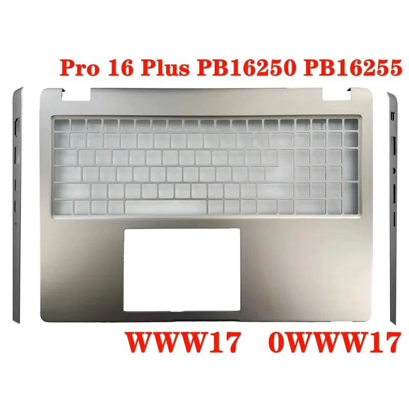 NEW ORIGINAL Laptop Lcd Back Cover Case/Front Frame/Bottom Case For Dell Pro 16 Plus PB16250 PC16255 0780NY 0F9PXD 0K8CMP 0JNP94 Dell laptop repair parts