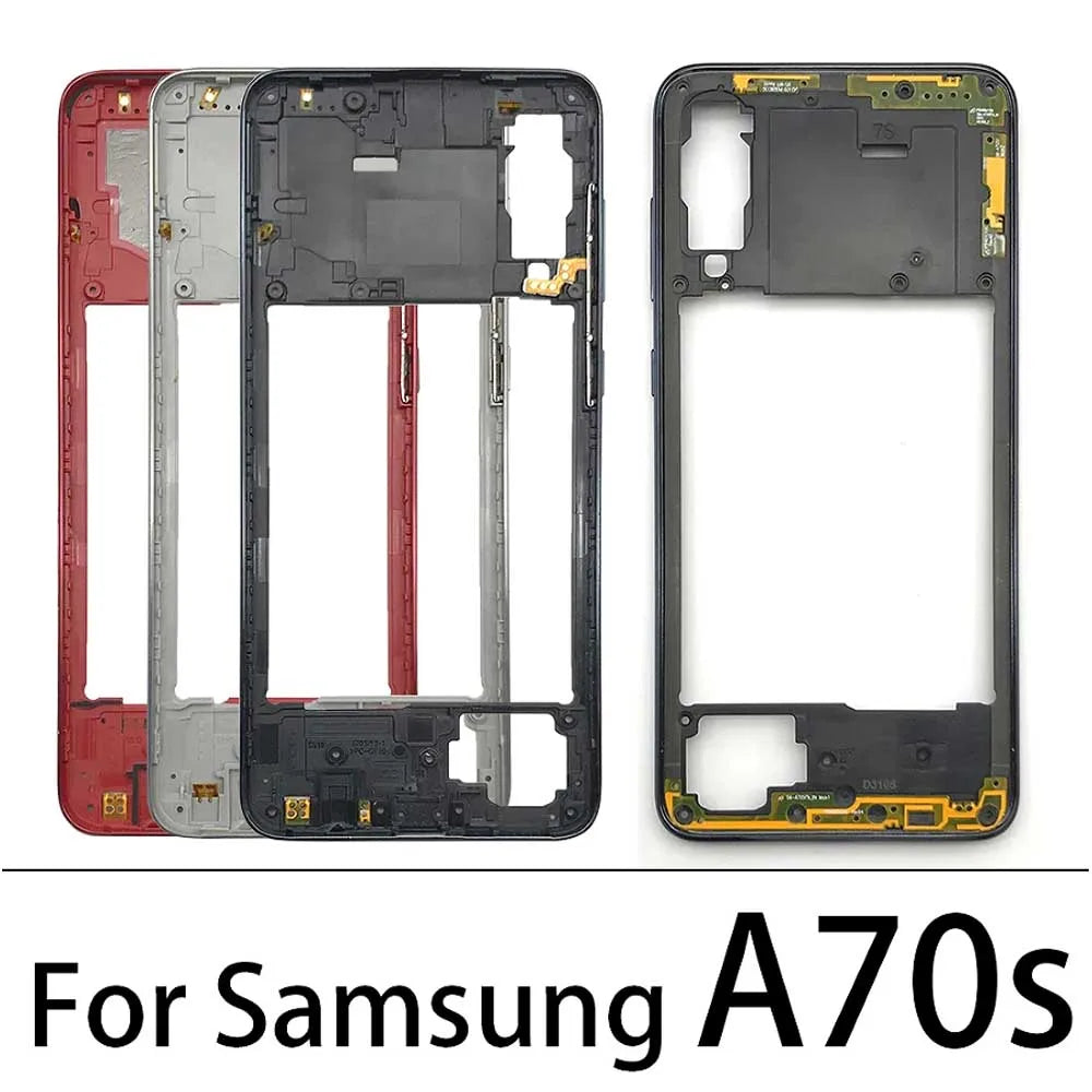 Middle Frame Holder Housing For Samsung A21s A20s A30s A50s A70s Replacement Repair Parts Samsung phone repair parts
