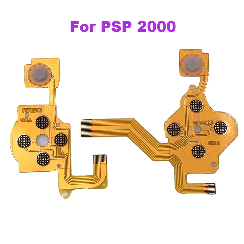 1-20pcs For Playstation PSP 2000 PSP 3000 095 Replacement Part Left Right Button Controller Ribbon Flex Cable Repair Parts Game console repair parts