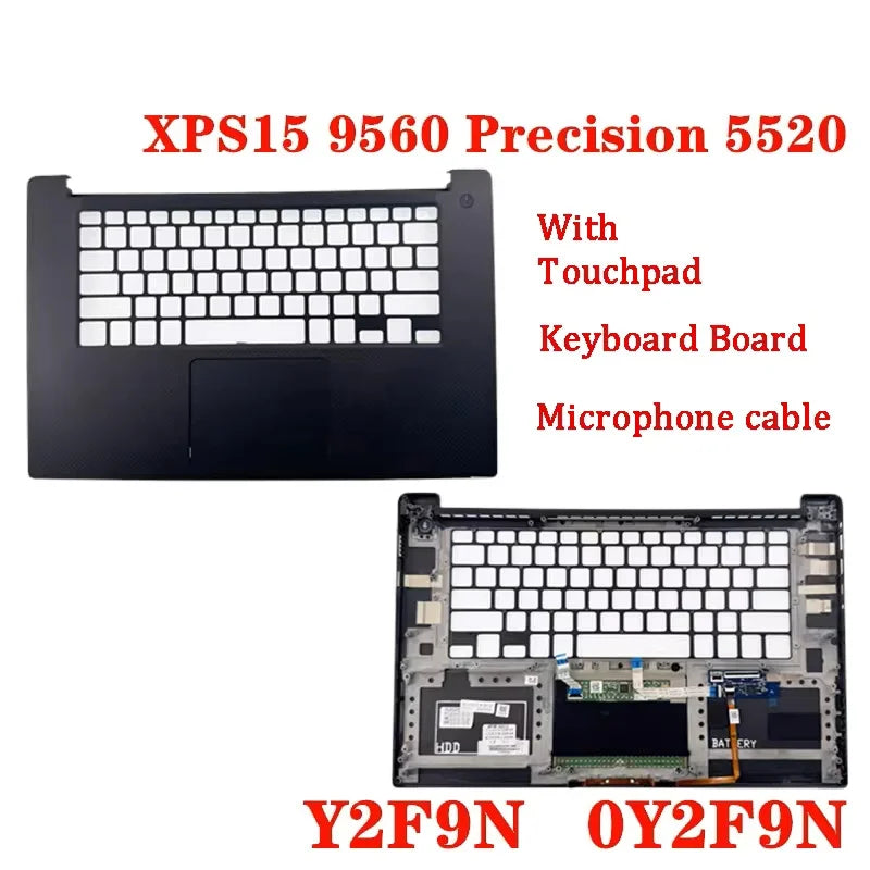 NEW ORIGINAL Laptop Top Case Cover for Dell XPS15 9550 9560 Precision 5510 5520 0KYN7Y 0JK1FY 0Y2F9N Dell laptop repair parts