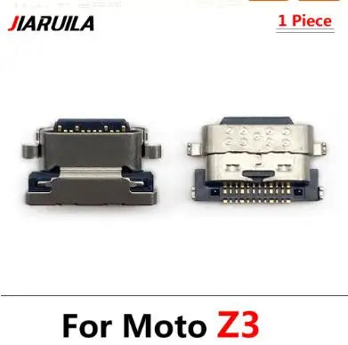 50Pcs/Lot, Charger Micro USB Charging Port Dock Connector Socket For Motorola Moto Z3 Z2 Play Z3play Motorola phone repair parts