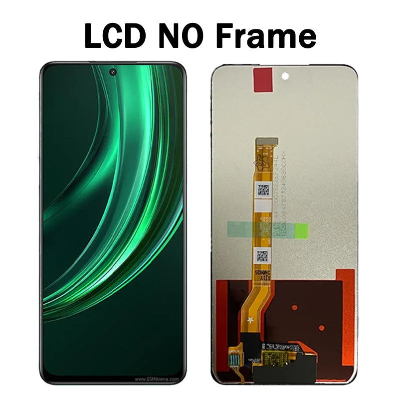 100% Tested For Realme 13 5G LCD Display Screen Touch Panel Digitizer For Realme13 5G LCD RMX3951 Screen With Frame Oppo phone repair parts Realme phone repair parts