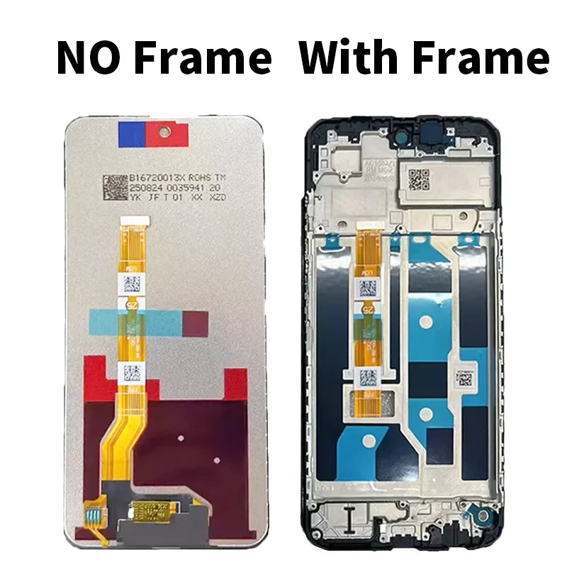 A3 5G CPH2683, CPH2693 Display Screen For Oppo A3 4G CPH2669, CPH3669 LCD Display Touch Screen Digitizer Assembly Oppo phone repair parts Realme phone repair parts