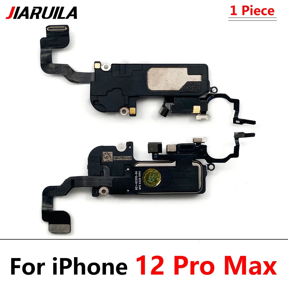 New Ear Speaker Earpiece Flex For iPhone X XR XS 11 12 Pro Max Mini Proximity Light Sensor Flex Cable Replacement Parts iPhone phone repair parts