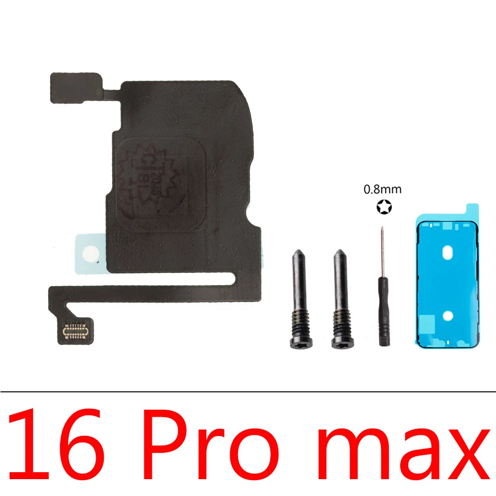 Earpiece Light Sensor Proximity Flex Cable for iPhone 16 Plus 15 ProMax No Speaker Sensor Ribbon iPhone phone repair parts