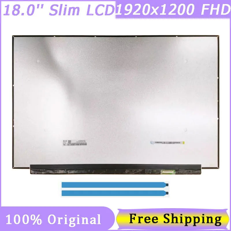 18 Inch Slim 40 Pin Laptop Screen NE180WUM-NZ1 NE180WUM NZ1 1920×1200 FHD IPS 480HZ 100% DCI-P3