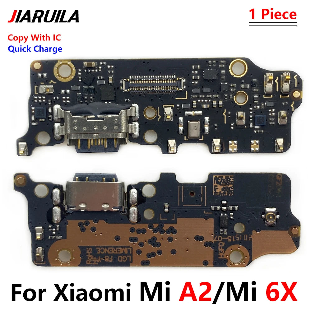 10Pcs,Dock Connector USB Charger Charging Port Flex Cable Board For Xiaomi Mi 9T 10 10T 11 11T 12 12T 13 13T Lite Pro A1 A2 Lite  Xiaomi  Xiao mi phone repair parts