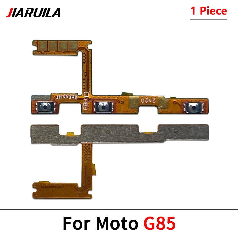 Volume Button Power Switch On Off Button Flex Cable For Motorola Moto G05 G15 G35 G45 G55 G75 G85 G06 G56 G86 G96 G17 5G Motorola phone repair parts