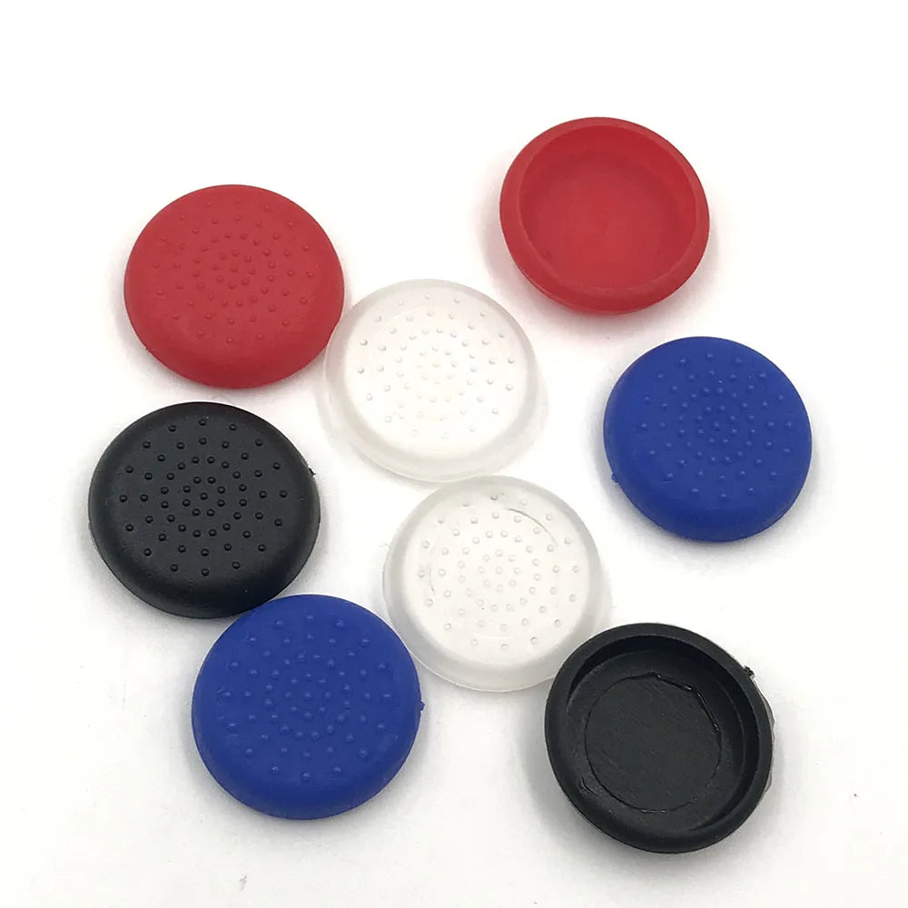 20Pcs TPU Plastic Analog Thumb Grips Stick Cover Case For PlayStation5 PS4 Slim/Pro Controller For XBOX 360 Thumb Joystick Caps Game console repair parts