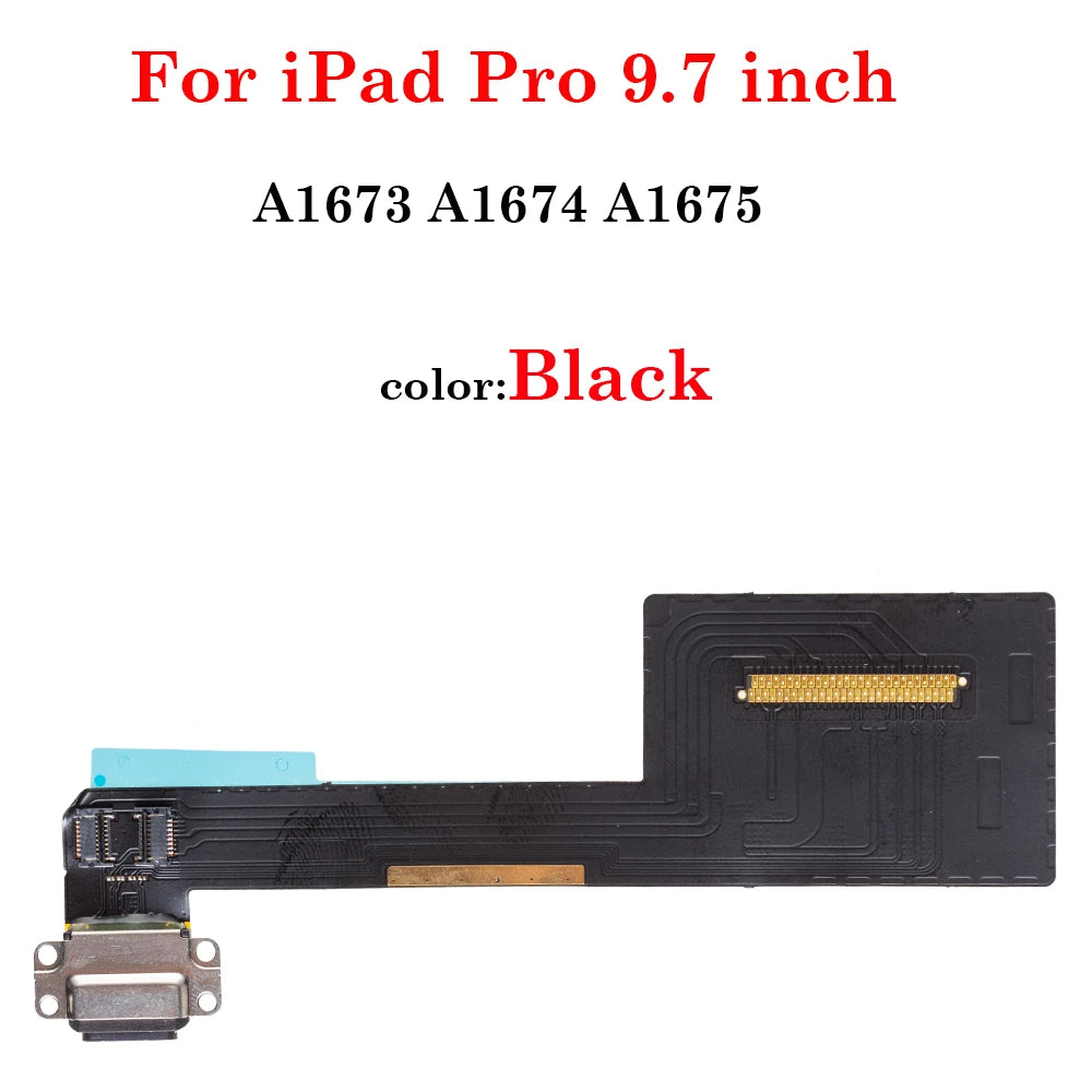 USB Charging Charger Port Dock Connector Data Flex Ribbon For iPad Pro 9.7 10.5 11 12.9  inch 1st 2nd 3rd 4th 5th Generations iPad tablet repair parts
