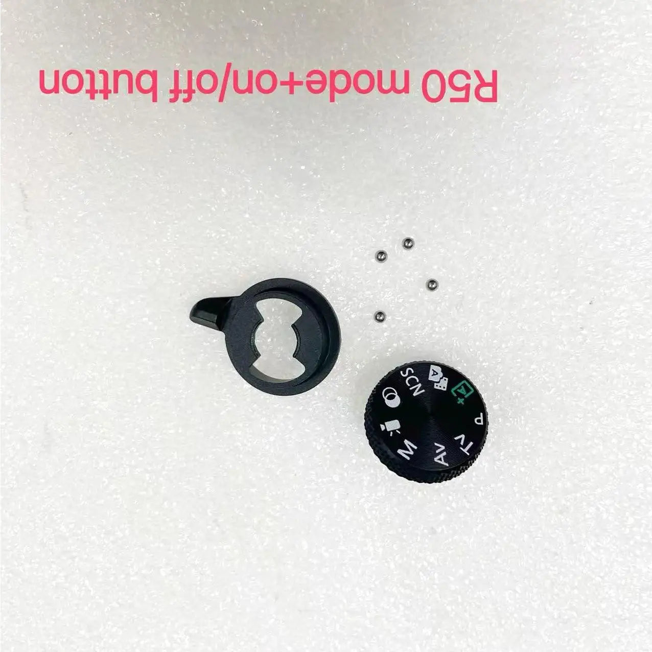 New Top Cover Mode Dial Wheel Assy Repair Parts On OFF Button for Canon EOS R50 r50 Camera Replacement Parts Digital Camera repair parts
