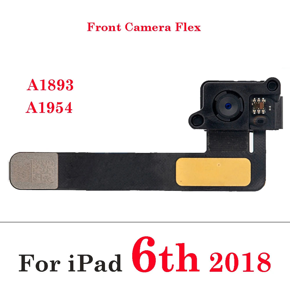 Main Small Face Front Big Rear Back Camera Flex Cable For iPad 5 6 7 8 9 A1822 A1823 A1893 A1954 A2197 A2270 A2428 A2602 A2603 iPad tablet repair parts