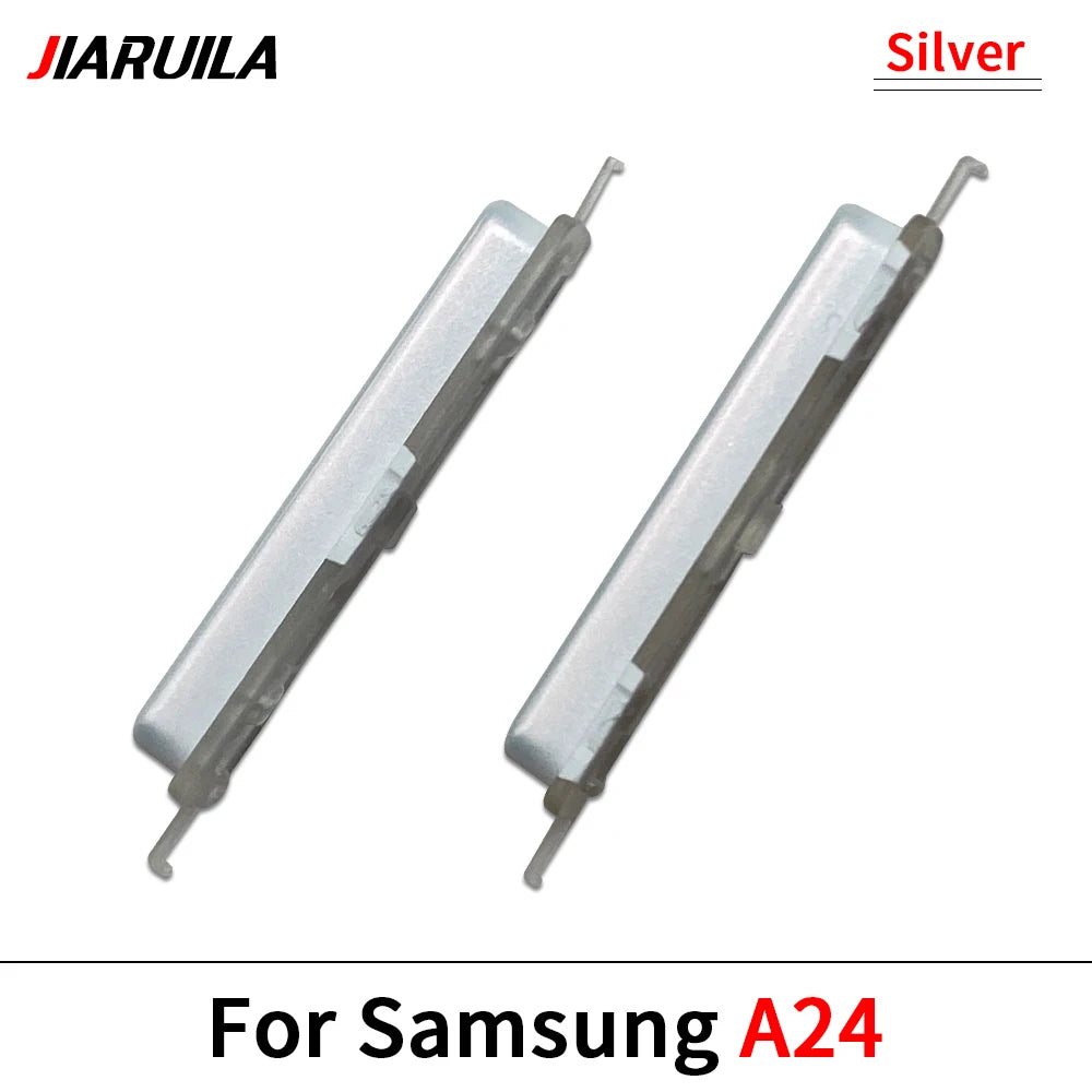 New For Samsung A14 A24 A34 A54 4G 5G Side Key Power and Volume Buttons Button Replacement Parts Samsung phone repair parts