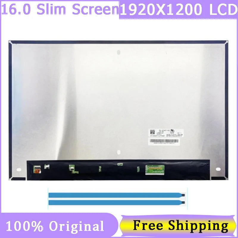 16 Inch Slim 30 Pin Laptop Screen X160NV42 R0 X160NV42-R0 P/N M74471-ND1 N14763-001 1920x1200 100% sRGB Non-Touch