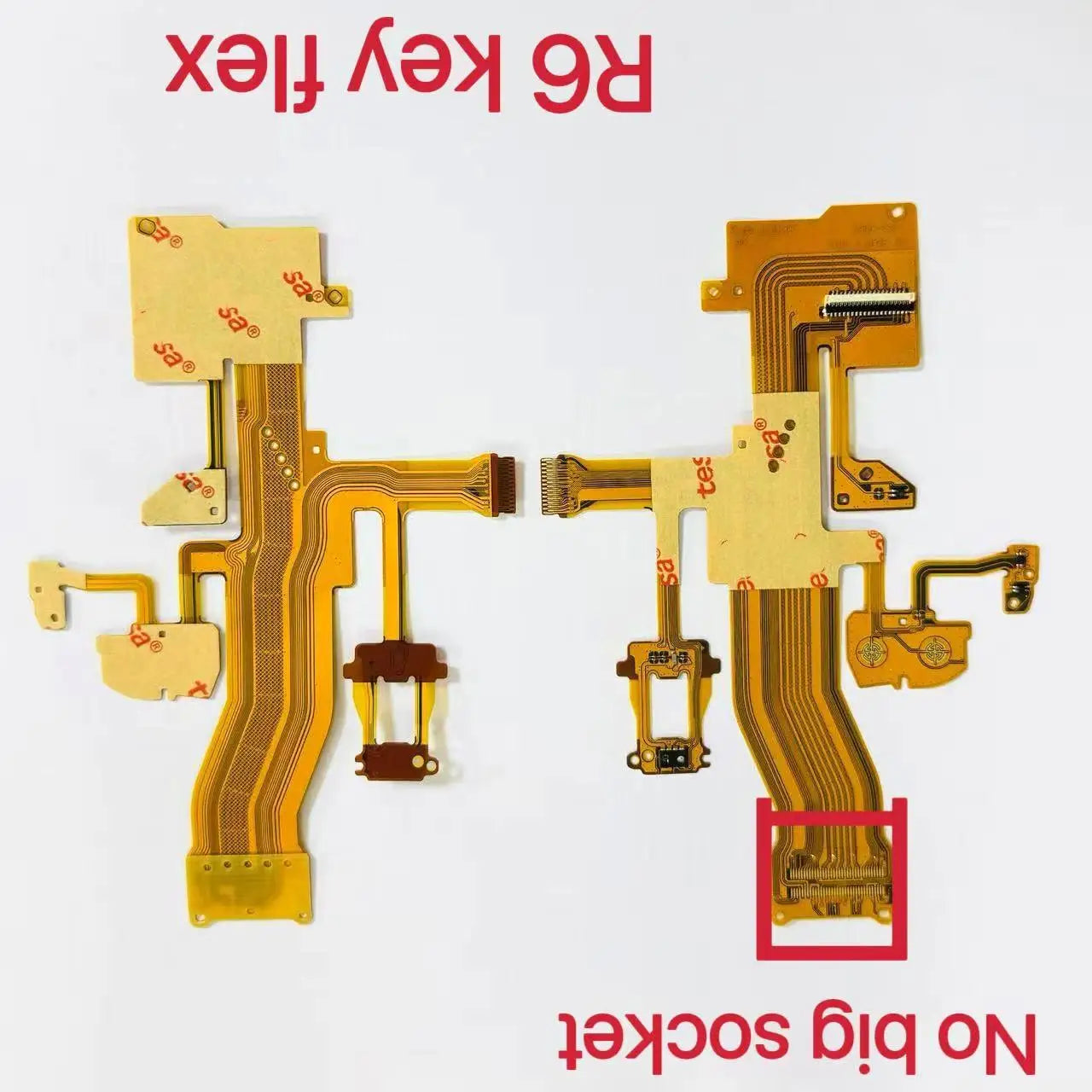New Back Keypad Button Flex Cable for Canon EOS R6 Key Cable 1pcs Repair Parts  Digital Camera repair parts