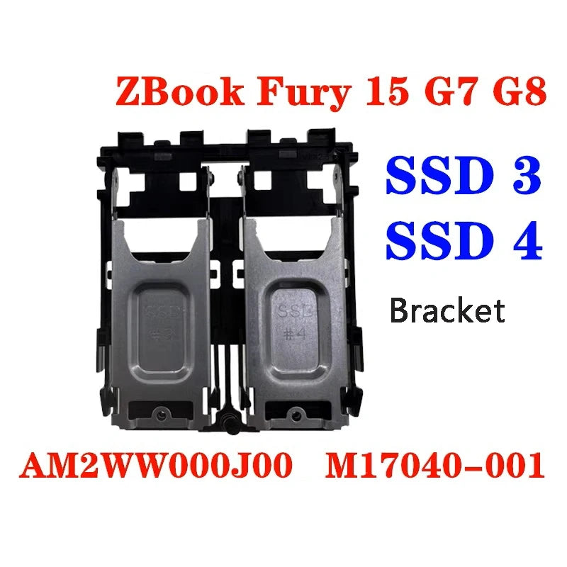 Bracket Heatsink Plate M.2 SSD3 SSD4 15 G7 G8 17 G8 G7 For Laptop HP ZBook Fury New Original HP laptop repair parts