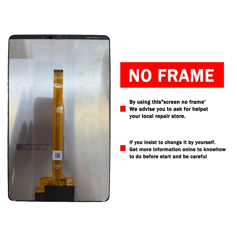 8.7" New For Lenovo Tab K9 Tab One 2025 TB305 LCD Display Touch Screen Digitizer Assembly Compatible with TB305FU TB305XU Tablet repair parts