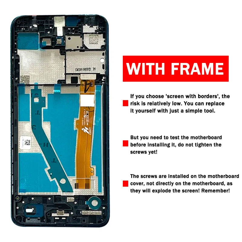 6.52"For TCL 10 SE Screen Replacement For TCL 10SE Display Mobile Phone LCD For TCL 10 se 10se T766H_EEA T766U, T766H TCL phone repair parts