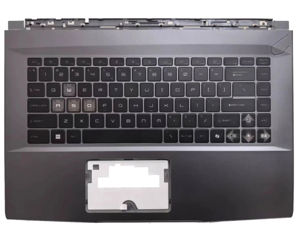 Cover case for MSI 15 Thin A15 MS-16R8 16RK Lcd back housing bezel frame upper palmrest topcase bottom hinge shell MSI laptop repair parts