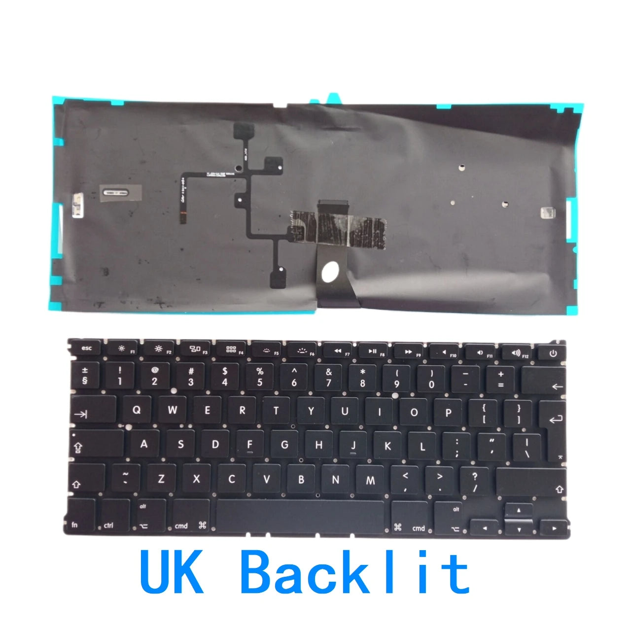 New US Russian Spanish UK Language  Backlit Keyboard For Apple Macbook Air 13.3" A1369 A1466 2011 2012 2013 2014 2015 2017 Year MACBOOK laptop repair parts