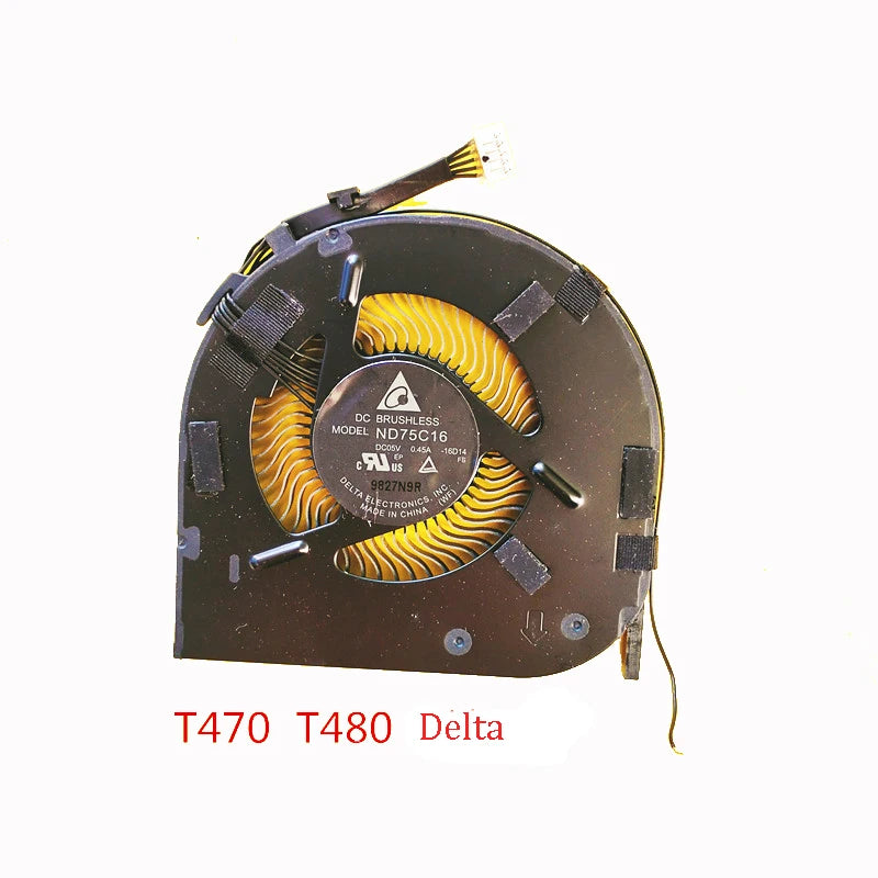 NEW Original LAPTOP Cpu Cooling Fan For Lenovo ThinkPad T470 T480 T490 T590 T590S Lenovo laptop repair parts