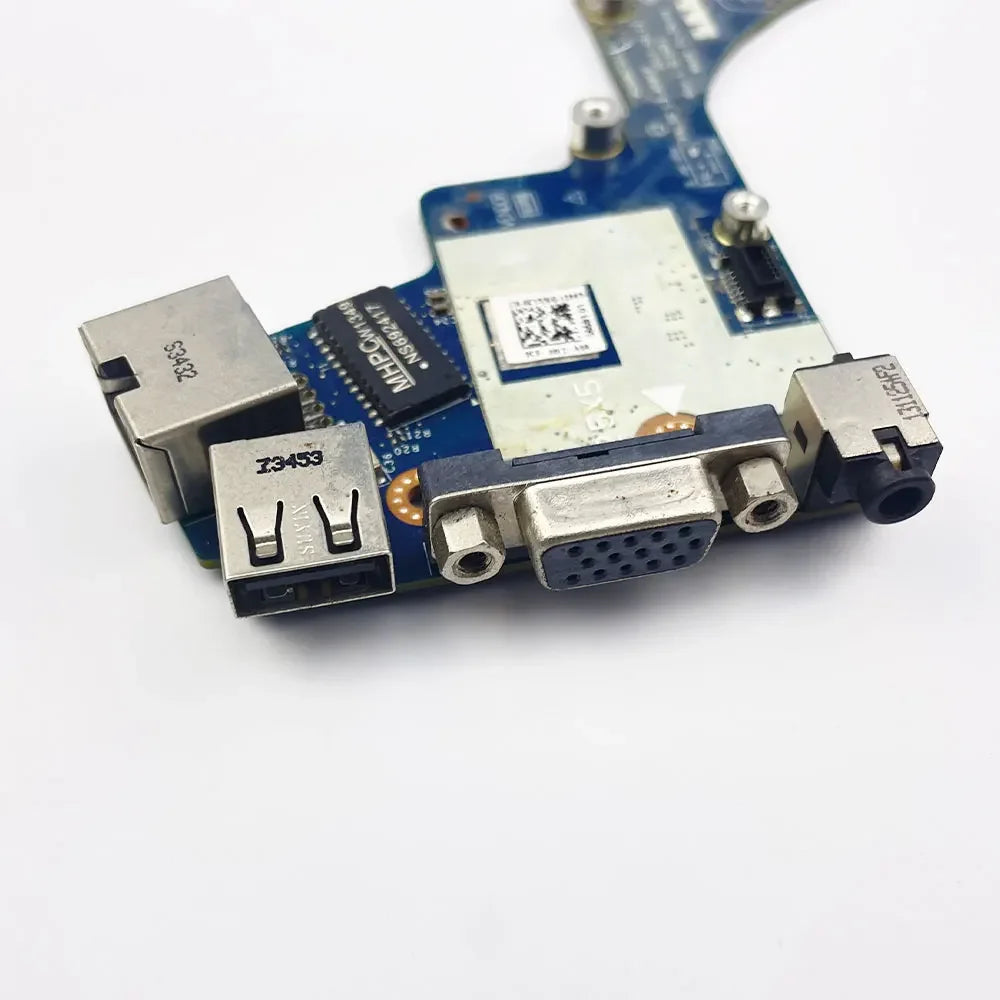 Audio LAN USB Jack Board for Dell Latitude E6420 Laptop USB Charging VGA Network Card RJ45 Audio Board PAL50 LS-6591P LS-6592P Dell laptop repair parts