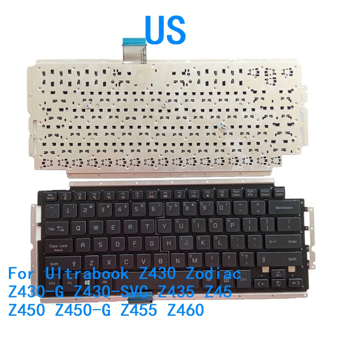 New US Language  Keyboard For LG Ultrabook Z430 Zodiac Z430-G Z430-SVC Z435 Z45 Z450 Z450-G Z455 Z460 Replacement Keyboard  LG laptop repair parts