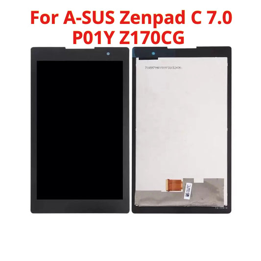 100% tested Tab touch lcd display screen panel for ASUS Zenpad C 7.0 P01Y Z170CG glass digitizer lcd assembly Asus Tablet repair parts