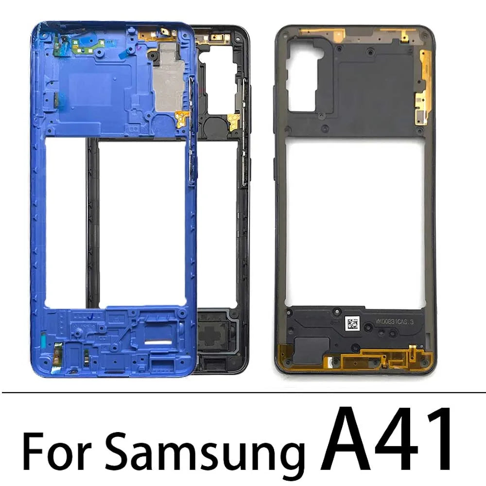 10Pcs/Lot, Middle Frame Bezel Middle Plate For Samsung A31 A41 A51 A71 Repair Parts Samsung phone repair parts