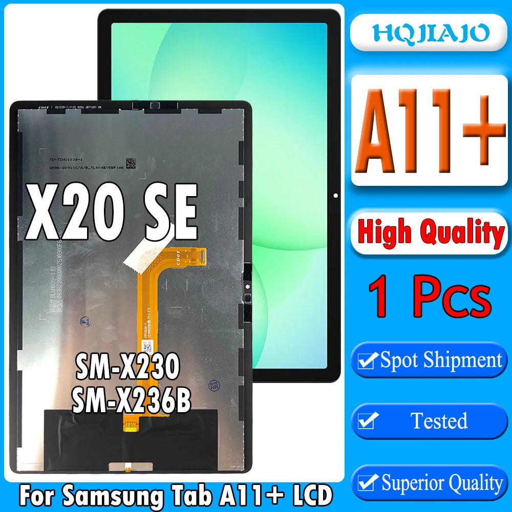 11.0" IPS For Samsung Tab A11+ LCD Display Screen Touch Digitizer Assembly For Galaxy SM-X230 SM-X236B LCD Replacement Repair Tablet repair parts