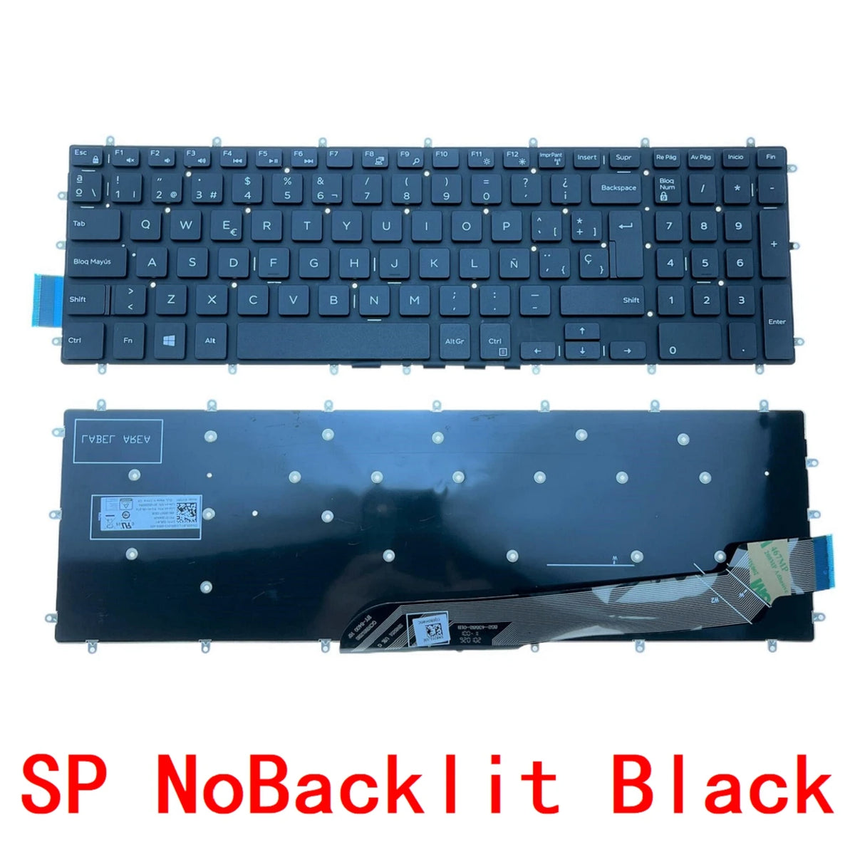 US RU SP AR BR Backlit Keyboard For Dell Inspiron 15-7000 5567 5570 7566 7567 7568 7577 P72F 5665 5568 3582 G3 3579 3779 G5 5587Dell laptop repair parts