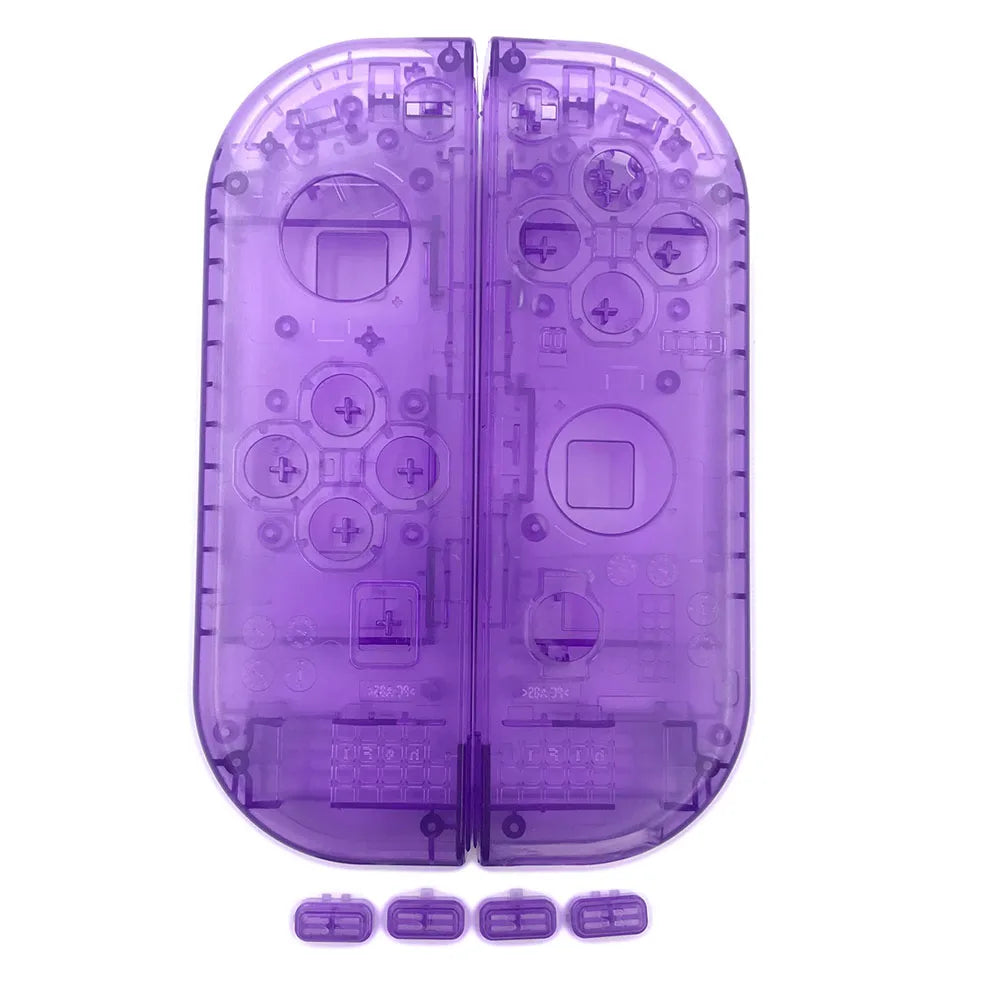 For Replacement Clear Transparent Shell Cover SL SR Buttons for Nintendo Switch NS Joy Con Controller Game console repair parts