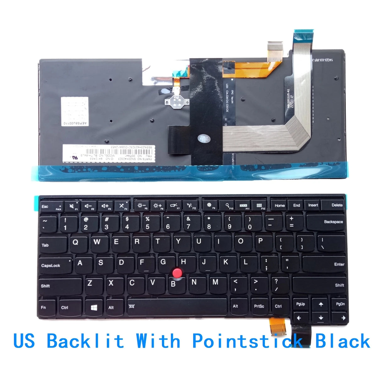 New US Spanish Brazil Language  Backlit Keyboard For Lenovo Thinkpad T460P Notebook PC Replacement Keyboard Lenovo laptop repair parts
