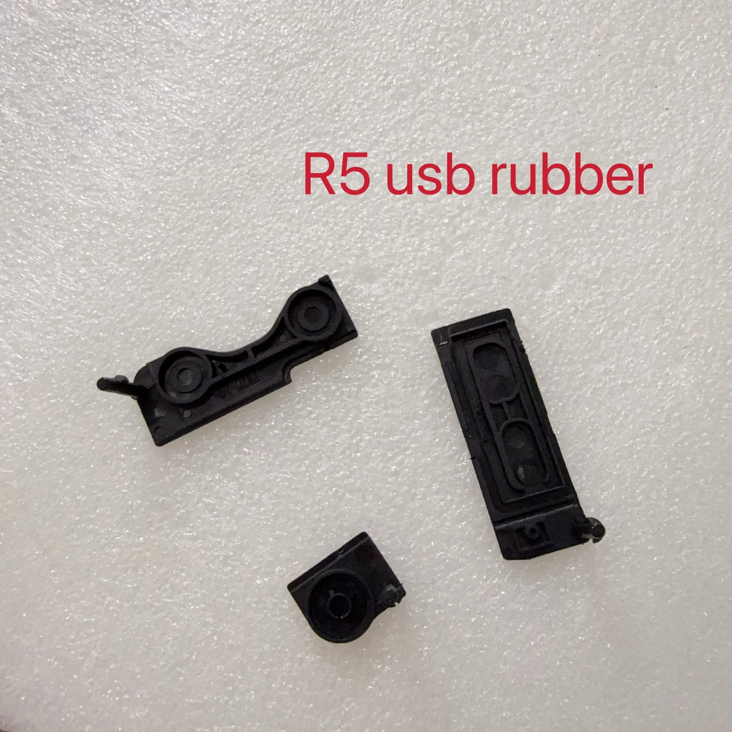 NEW For Canon EOS R5 HDMI / USB / MIC / DC IN Rubber Door Cover Set Camera Replacement Parts  Digital Camera repair parts