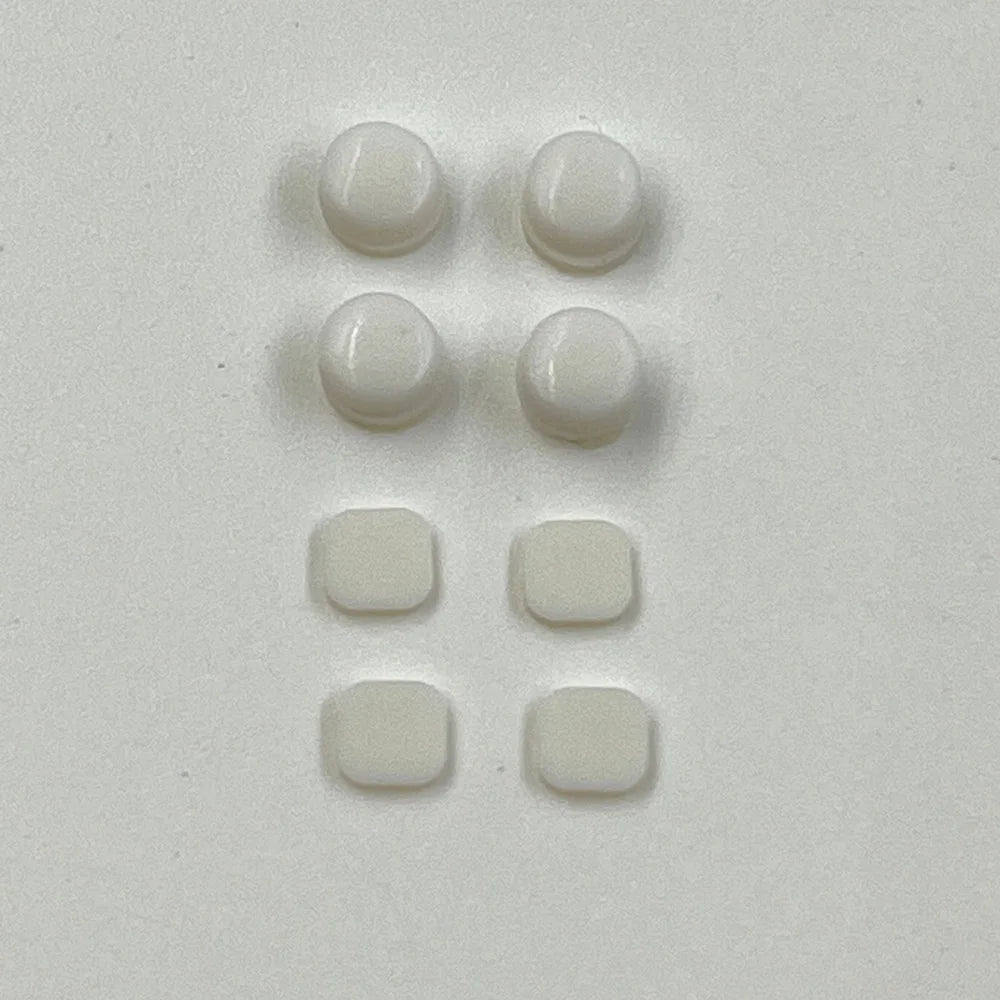 10sets Replacement Rubber Screw & Feet Covers for Nintendo New 3DS XL Game console repair parts